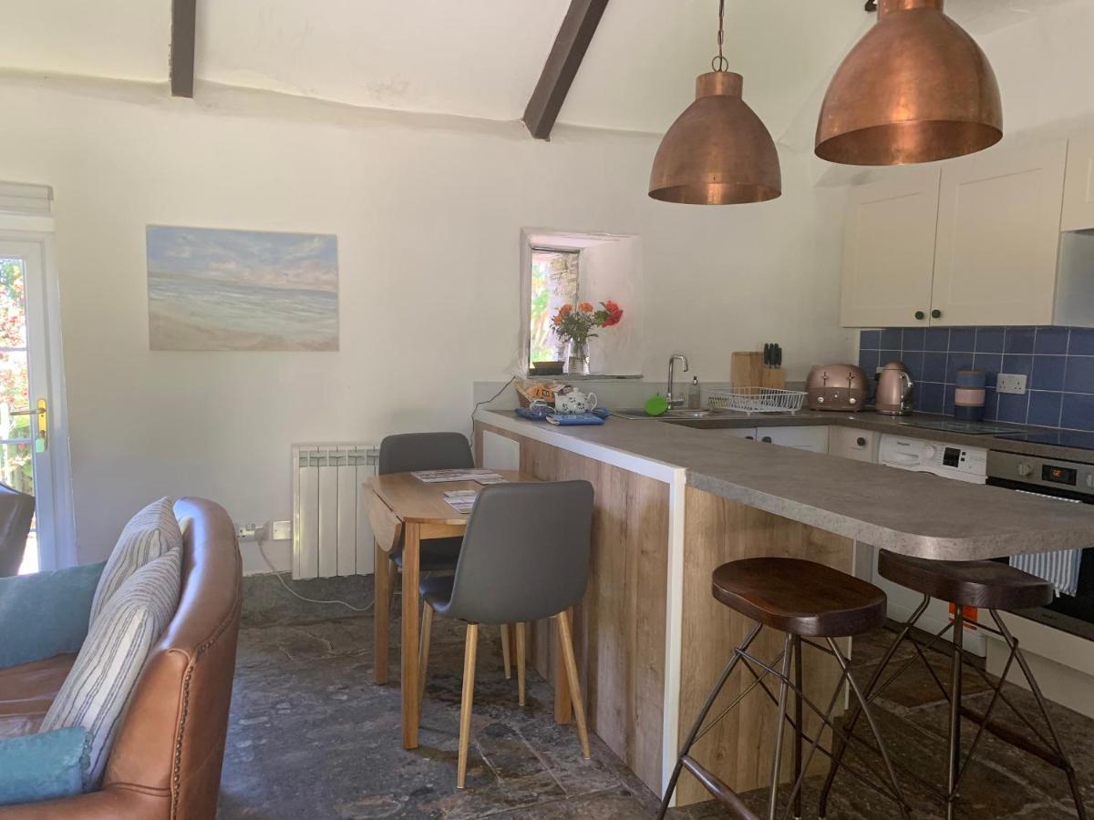 Villa Downrow Barn Tintagel Esterno foto
