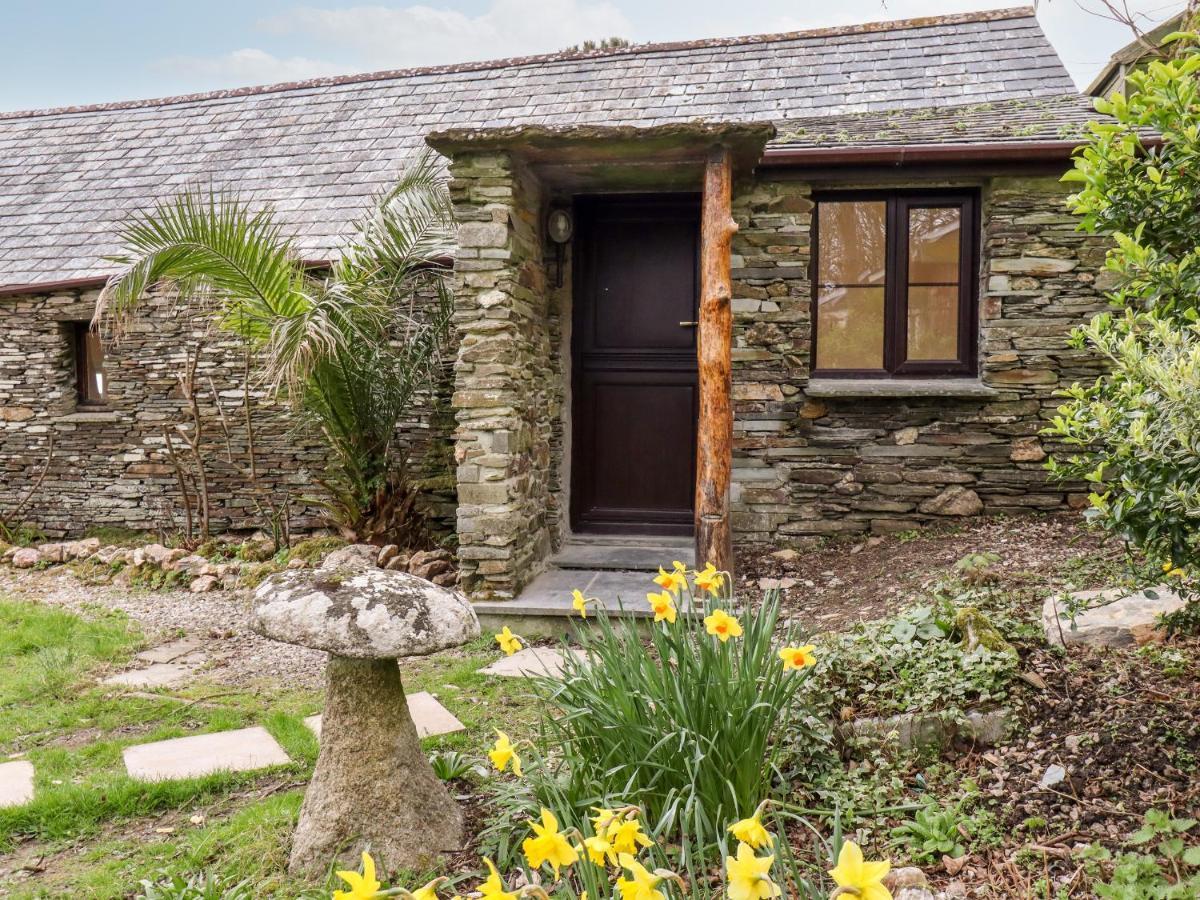 Villa Downrow Barn Tintagel Esterno foto