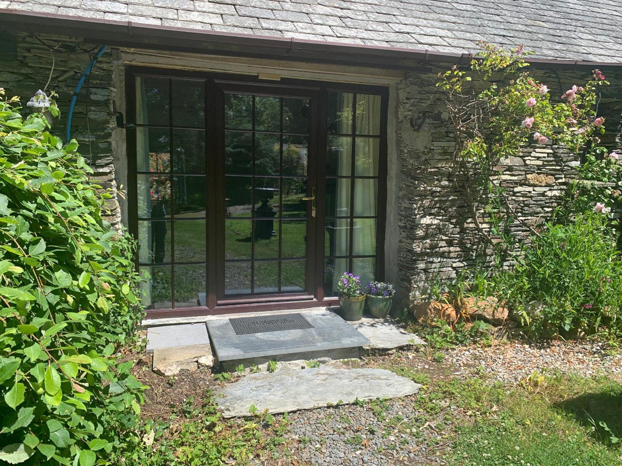Villa Downrow Barn Tintagel Esterno foto